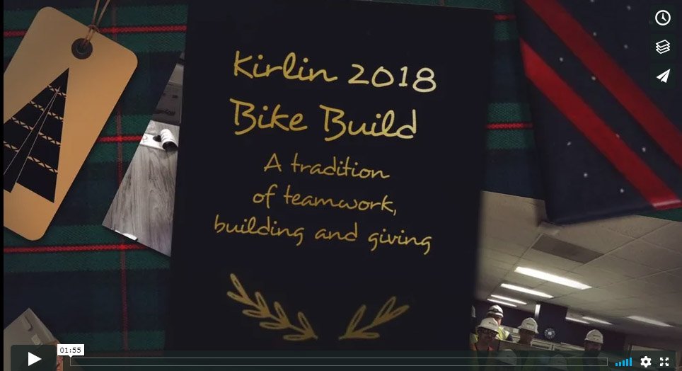 KirlinDB's tweet image. Employees from all locations showed some holiday spirit as they came together for #Kirlin's Annual Bike Build Event. 72 Bikes were built &amp;amp; donated to local Salvation Army Boys &amp;amp; Girls Club up and down the east coast.  #holidaytraditions #givingback 
tinyurl.com/y7gc8ckg