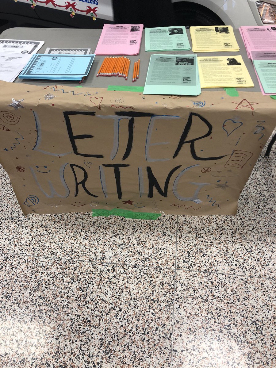 Erindale SS X Amnesty Intl. tweet media