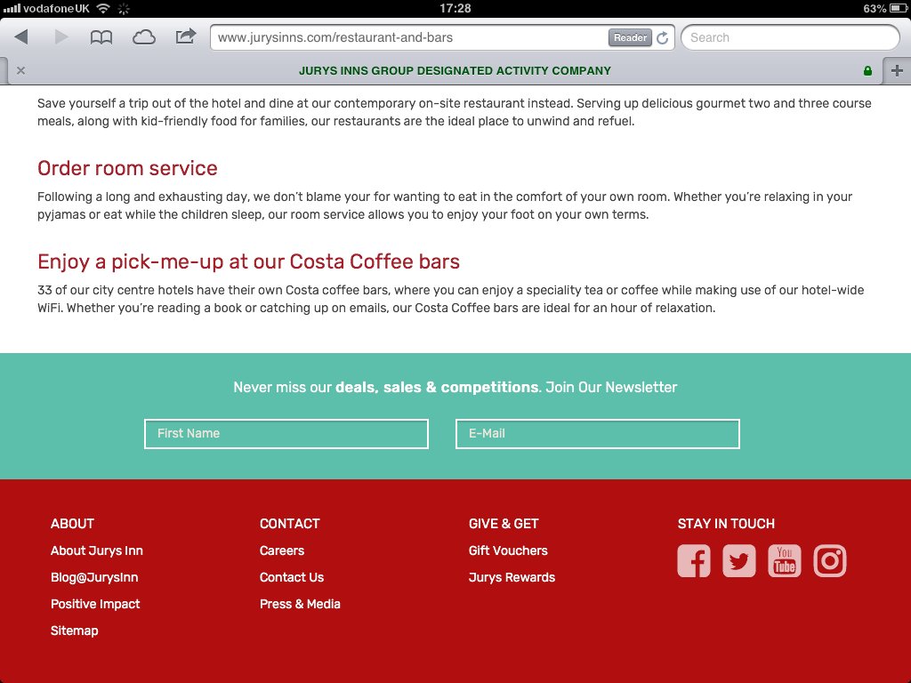 MarGraham's tweet image. Niche room service menu....
#proofreadingfail