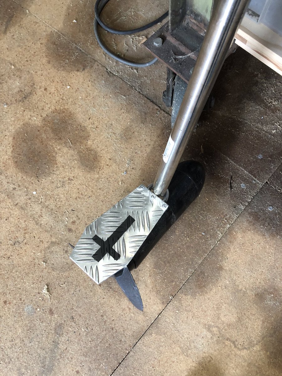 棺桶ジグに因んで棺桶型キャビテーションプレートも作って調子も良かったー
自分用に作ってみたけどなかなか良い！！