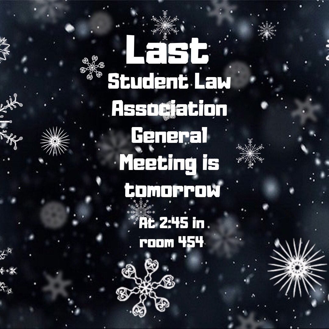 Student Law Assoc. (@sla_cghs) on Twitter photo 