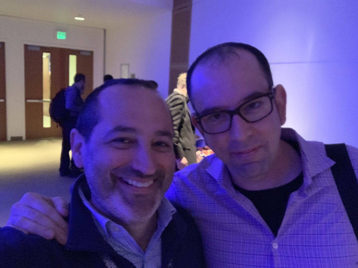 PatrickMoorhead's tweet image. And who do I run into first at the @intel #AnalystDay? @ryanshrout and @Dr_jonnyfever. There could be trouble. 😊