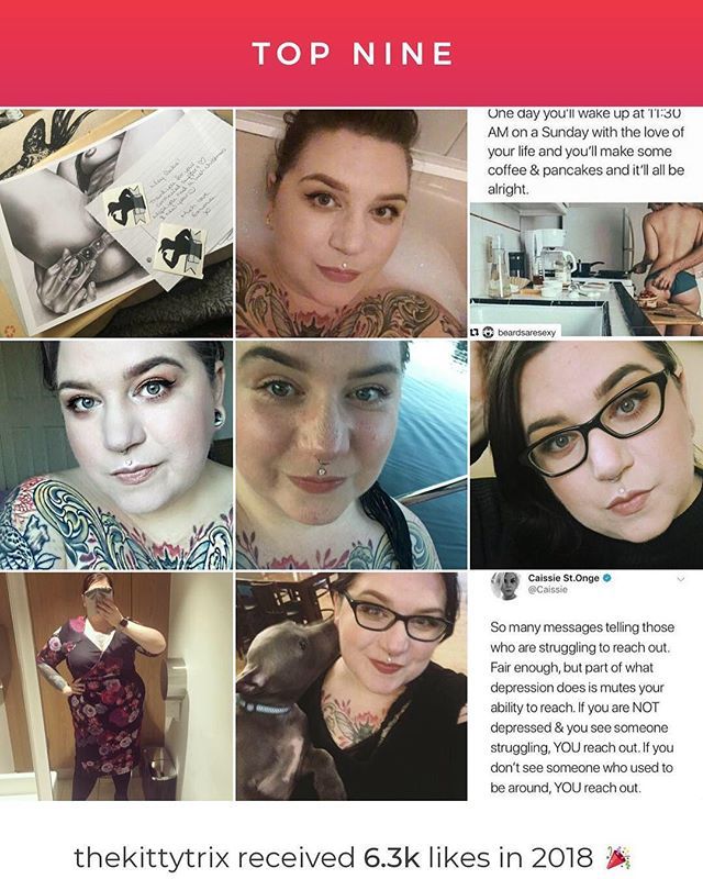 thekittytrix's tweet photo. So seen as I went private profile halfway during the year, 6.3k likes os A LOT! Thanks for the support and I hope to bring you more selfies, memes and eroticism to blast those dated bigots away 🖤
-
#topnine #blogger #plussize #bbw #badassbitch #whenl… https://t.co/dtTY9IrPnj https://t.co/GGRqTBq3Bb