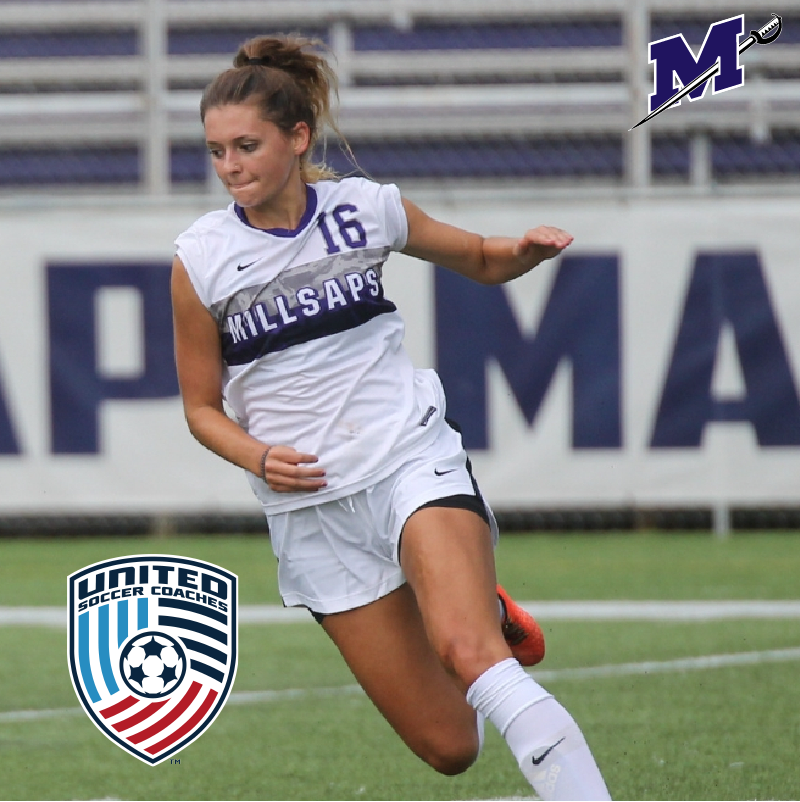 BREAKING| Sarah Rimmer of <a href="/WsoccerMillsaps/">Millsaps WSoccer</a> named to the <a href="/UnitedCoaches/">United Soccer Coaches</a> Scholar All-Region Team!!!

📰: bit.ly/2rtWjqs

#FlipTheM⚔️ | #FearTheSword⚔️