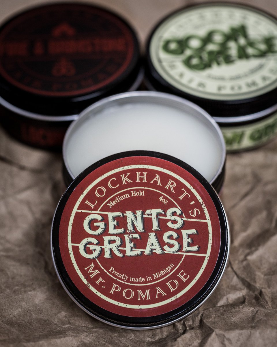 A little reminder that we did a collaboration with Lockhart's some time ago. Only available here at pomade.com, check it out for yourself. #mrpomade #pomade #lockharts #gentsgrease #grease #collaboration