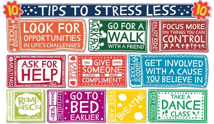 HensSAAC's tweet photo. First Mental Tip 🧠 of the Week:
10 Ways to Relieve Stress! @Sagehens #StressFree #D3 #MentalHealthMatters https://t.co/QSggcaGk5B