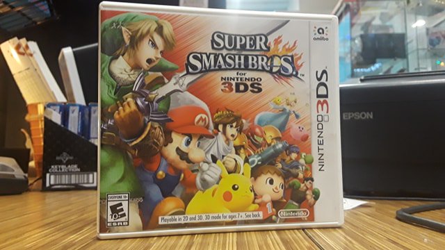 GameBrosVG's tweet photo. We know the hype and excitement on the new one that's out, but take a step back and enjoy some of the earlier releases that got you to that hype. Now for sale! #smashbros https://t.co/kejn1evJ3u