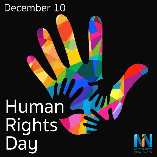 Today we celebrate International Human Rights Day! #HumanRightsDay