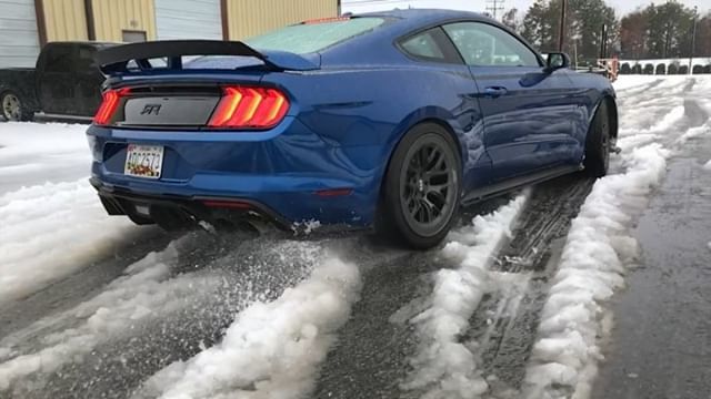 VaughnGittinJr's tweet photo. Good to see the boys at the #RTRLab enjoying some of the perks of snow and a 700 horspower @mustangrtr Spec 3! #FunHavers https://t.co/seofYsTlyw https://t.co/mIBbht1O2M