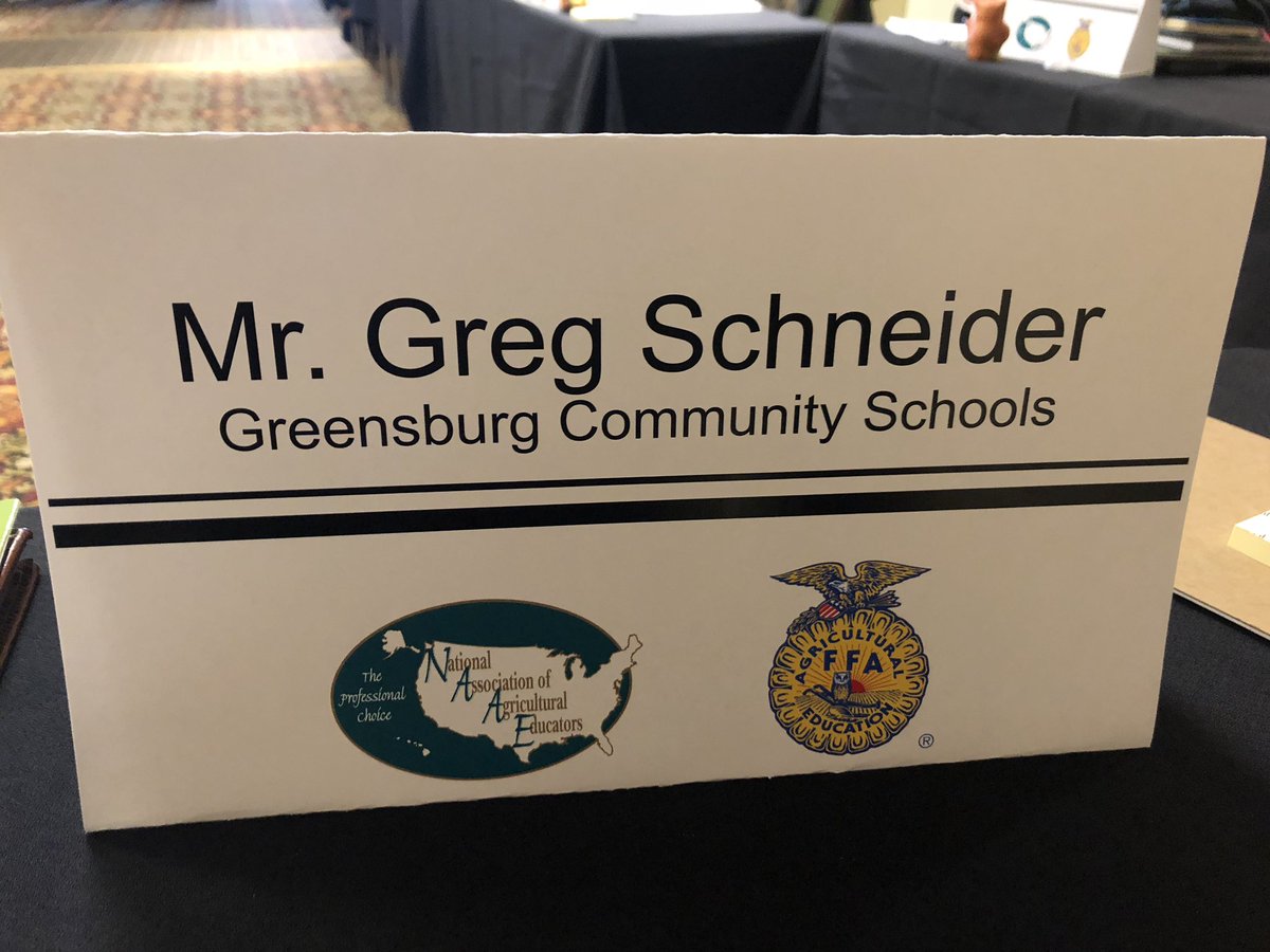 Greensburg FFA/AgEd (@greensburgffa) on Twitter photo Meaningful conversations with some amazing people at the <a href="/NAAE/">National Association of Agricultural Educators</a> <a href="/NationalFFA/">National FFA</a> Inclusion & Diversity Taskforce meeting. I look forward to walking this important journey together. <a href="/GCHSPirates/">Greensburg Comm HS</a> Meaningful conversations with some amazing people at the <a href="/NAAE/">National Association of Agricultural Educators</a> <a href="/NationalFFA/">National FFA</a> Inclusion & Diversity Taskforce meeting. I look forward to walking this important journey together. <a href="/GCHSPirates/">Greensburg Comm HS</a>