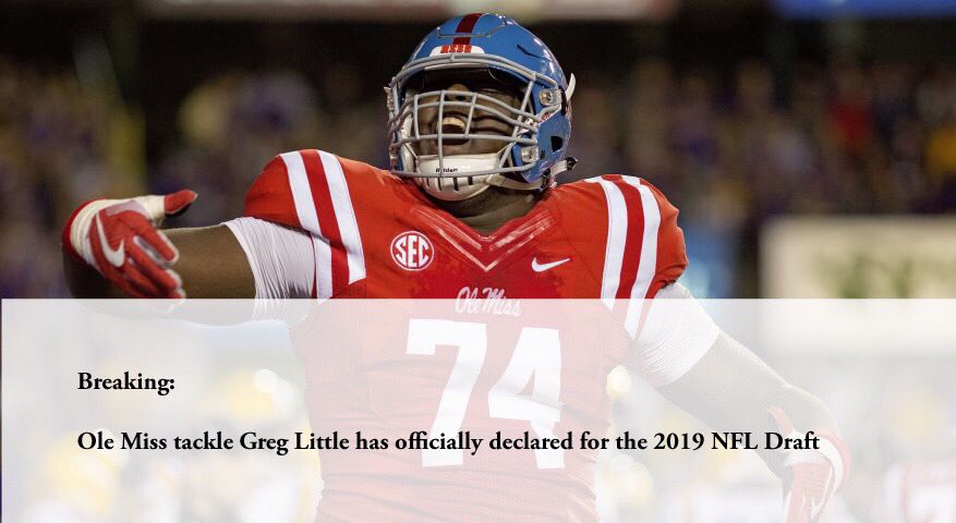 Thee_ProsBrkdwn's tweet photo. #nfldraft2019 #nfldraft #draft #nfl #football #sports #athlete #footballplayer #olemiss #olemissfootball #olemissrebels #collegefootball #greglittle #espn #sportscenter #nfllive #nflnetwork #sportsnation https://t.co/pUyiXbIc72