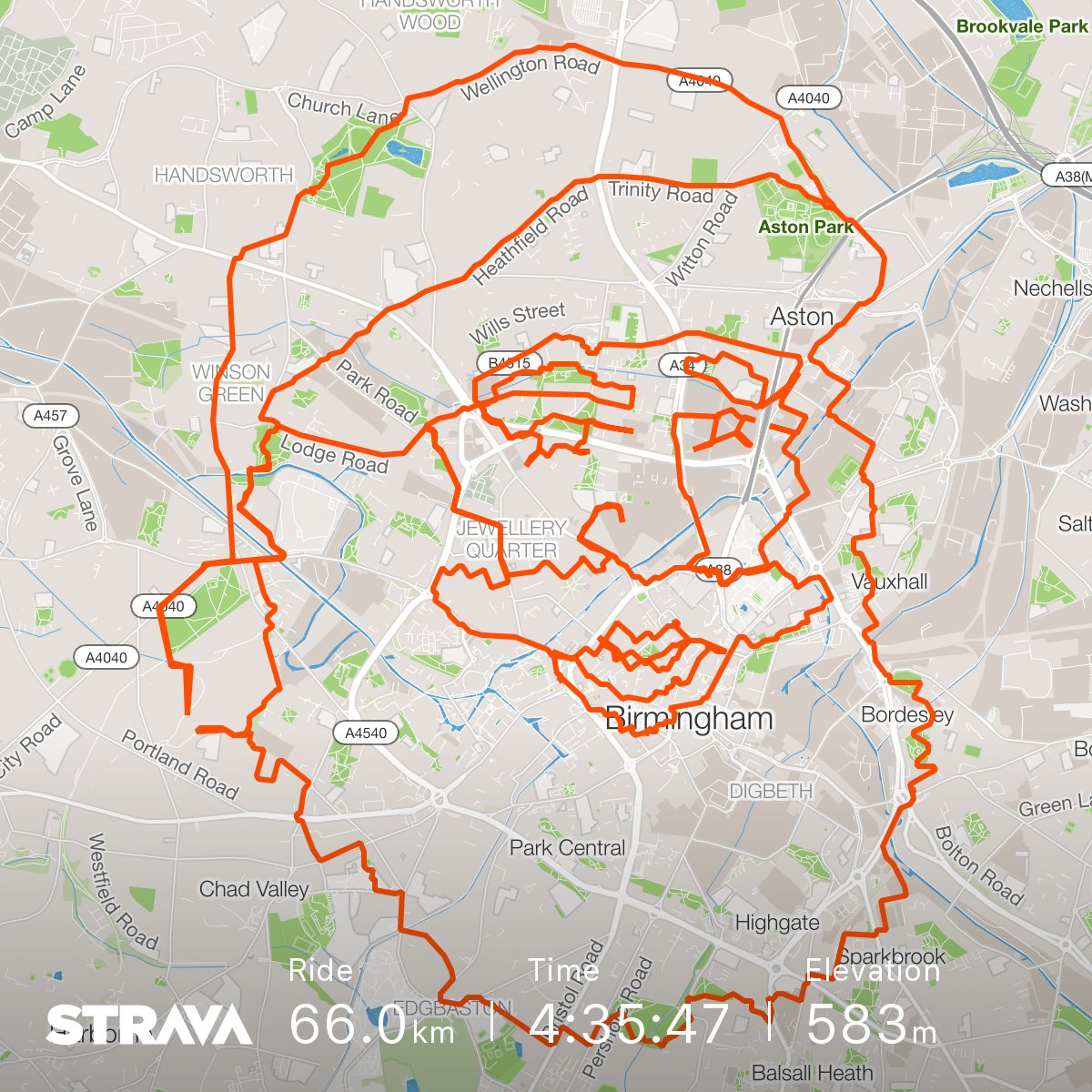 Strava's tweet photo. Unfortunately, reindeer sleigh isn’t currently a supported activity type… but if it was...
Kudos @anthoyte on your latest piece of Strava art! 
https://t.co/n2VLBHhkMZ https://t.co/BDWrOsH0IA