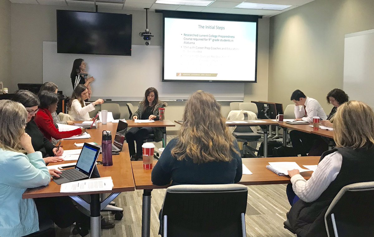 AllanGuenther's tweet photo. Inspired by @UofALInnovation Scholar presentations today from @UAEarlyCollege and various @BamaByDistance faculty! Creating legendary experiences for online students! Can’t wait to hear more at #olis2019 https://t.co/PJNW3IWSEc @UofAlabama https://t.co/d7clpK3Mhq
