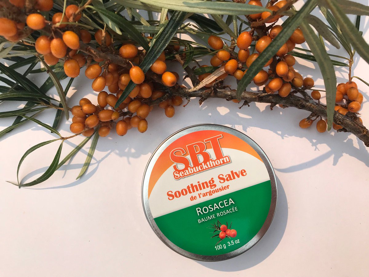 AMAZING video from the lovely <a href="/Treat_Rosacea/">Rosy JulieBC</a> all about how she treated her Skin Reaction Disaster with our Rosacea Salve! Check out her video to learn more ow.ly/Tv2B30mVXIX + save 25% on all our products this week @ sbtseabuckthorn.com #rosacea #sensitiveskin #natural