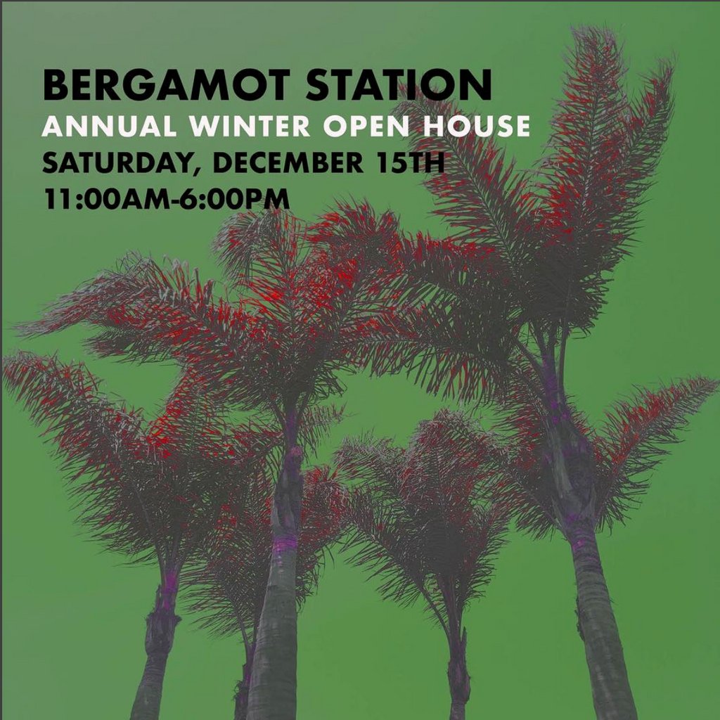 Join us and @bergamotsm @bergamotstation for the annual Open House. Come enjoy our opening reception, great art, and entertainment this Saturday from 11am-6pm! See you all there!
#patrickpainter #artexhibition #contemporaryart#visitbergamot 
#laartopenings #losangelesgallery