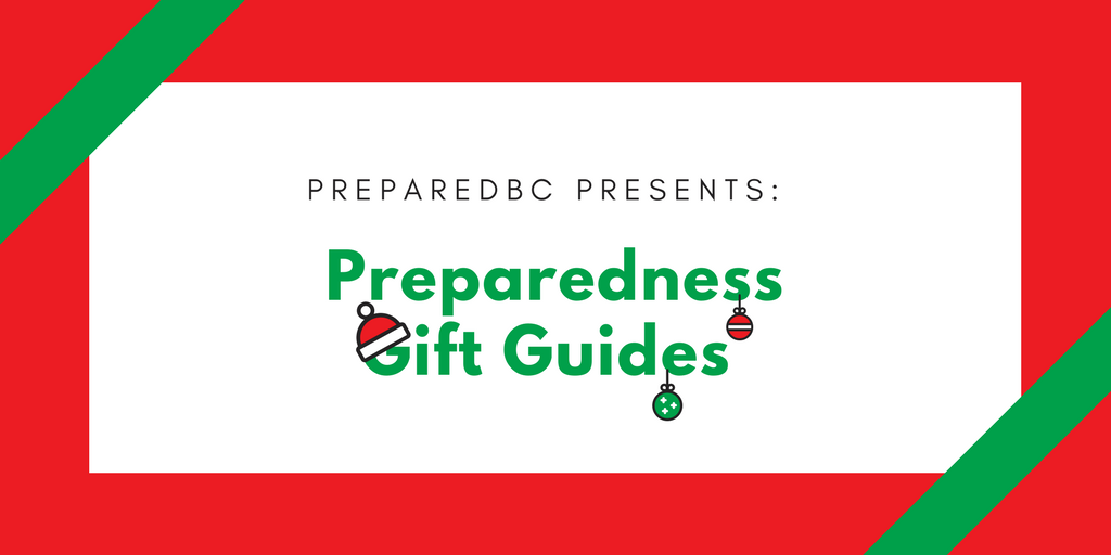 PreparedBC's tweet photo. Searching for the perfect holiday gift? We’ve got you covered with our Preparedness Gift Guides. https://t.co/70O3SjndEo #GivetheGiftofPreparedness https://t.co/8S9EIYUI3h