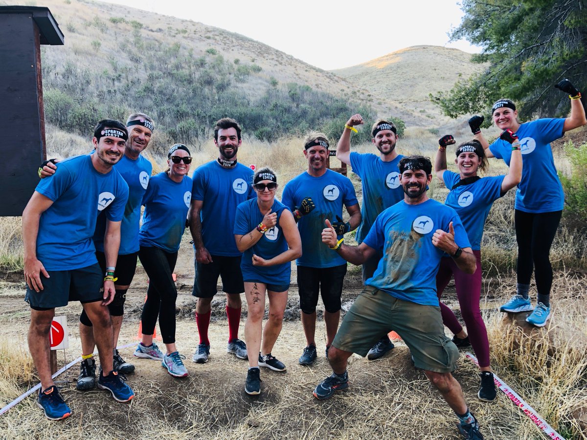 underdogmedia's tweet photo. We Came, We Saw, We @SpartanRace'ed ! Underdogs Unleashed!! #spartanrace #teamwork #dreamteam #digitalmediagetsmuddy #digitalmedia #adtech #advertising #publishers https://t.co/MOQN5h0qLv