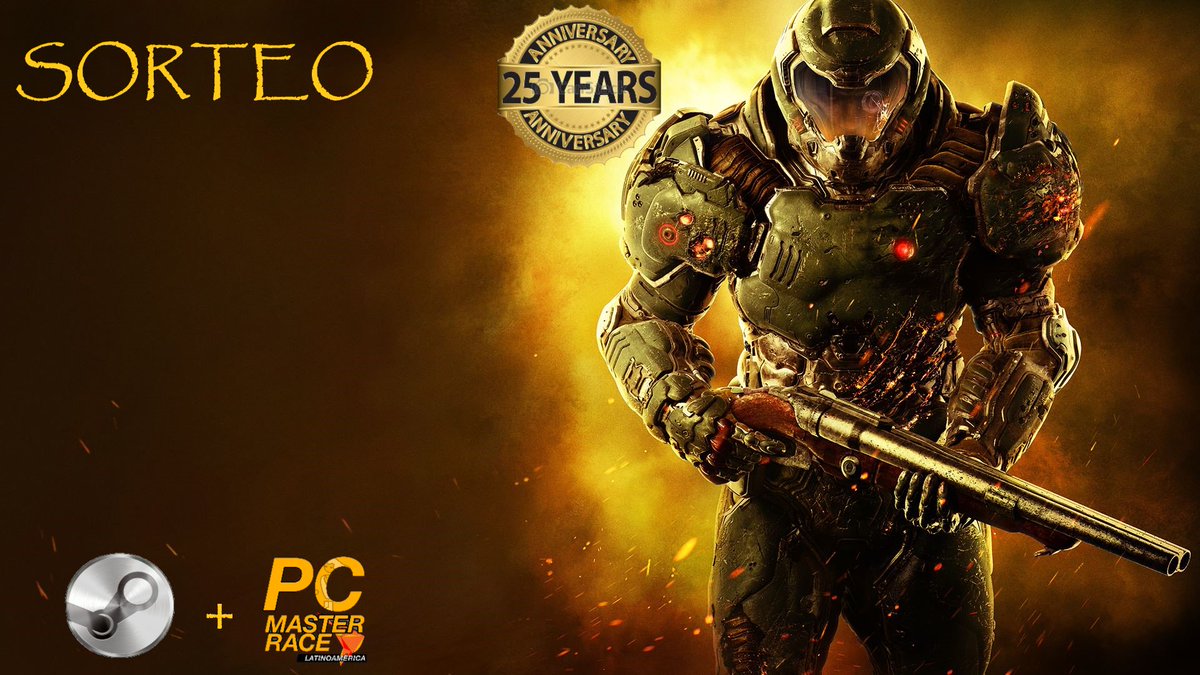 PySparaGamers's tweet photo. 🌎SORTEO GLOBAL 
Hoy @DOOM esta cumpliendo 25 años por eso traemos este sorteo participa por una copia de #DOOM es muy fácil
✔️RT
✔️Follow a @PySdeSteam y @PCMR_LATAM 
Finaliza el 14 de diciembre 
Buena suerte
#sorteo #pc #steam #DOOM #gamer #gamers  #IndieGameDev #indie #Free https://t.co/Fj2g3uDMq8