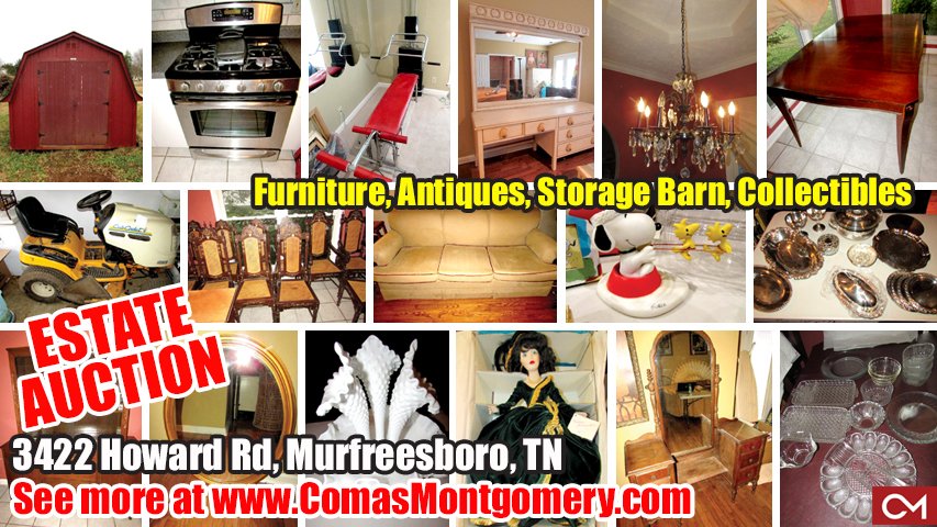Comas Montgomery On Twitter Online Estate Auction Ends