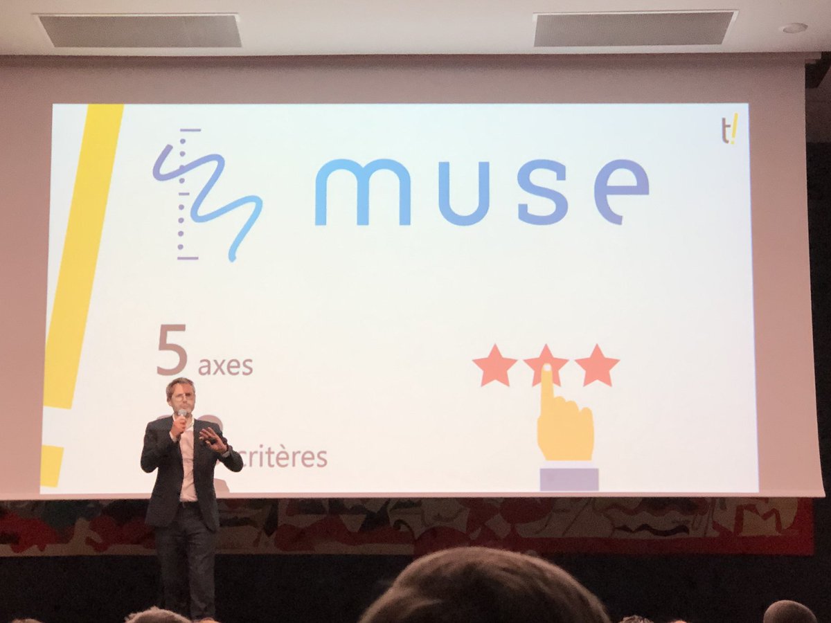 JonathanVetu's tweet photo. Est-ce que vous avez tout ce qu’il faut pour satisfaire l’utilisateur ? @jldagron nous parle de #muse au #TMSI2018 https://t.co/F45xJFNNIH