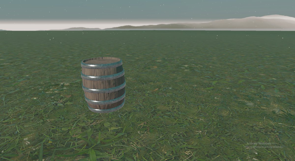 satellitnorden's tweet image. Today, I successfully imported a 3D model that I modeled and textured myself into my own game engine. It might not be the prettiest model, the fanciest rendering engine or any of the sorts, but I'm happy I'm making progress. c: #GameDev #Vulkan #GraphicsProgramming
