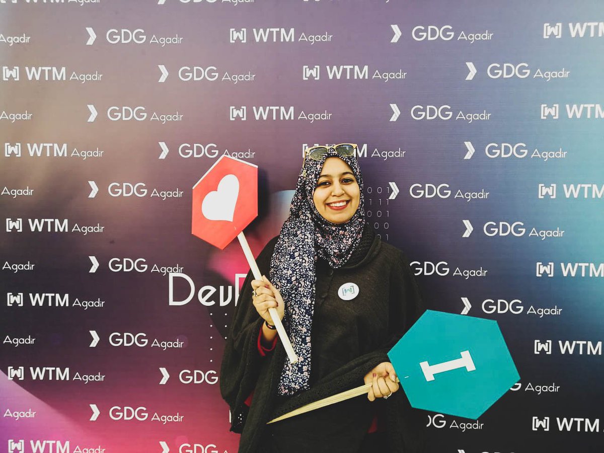 ezouhrimaroua's tweet photo. a picture of My Weekend #Blessed
so #Glad and #Happy to be Part of #DevFest18 at #agadir
and it always make me Proud to be a member of such active &amp;big Community, 

#DevfestAgadir
#GdgCasablanca 
#GoogleWomenTechMaker
#GoogleDevelopersGroupMorocco
#Morocco https://t.co/aGK3e4M5ZP