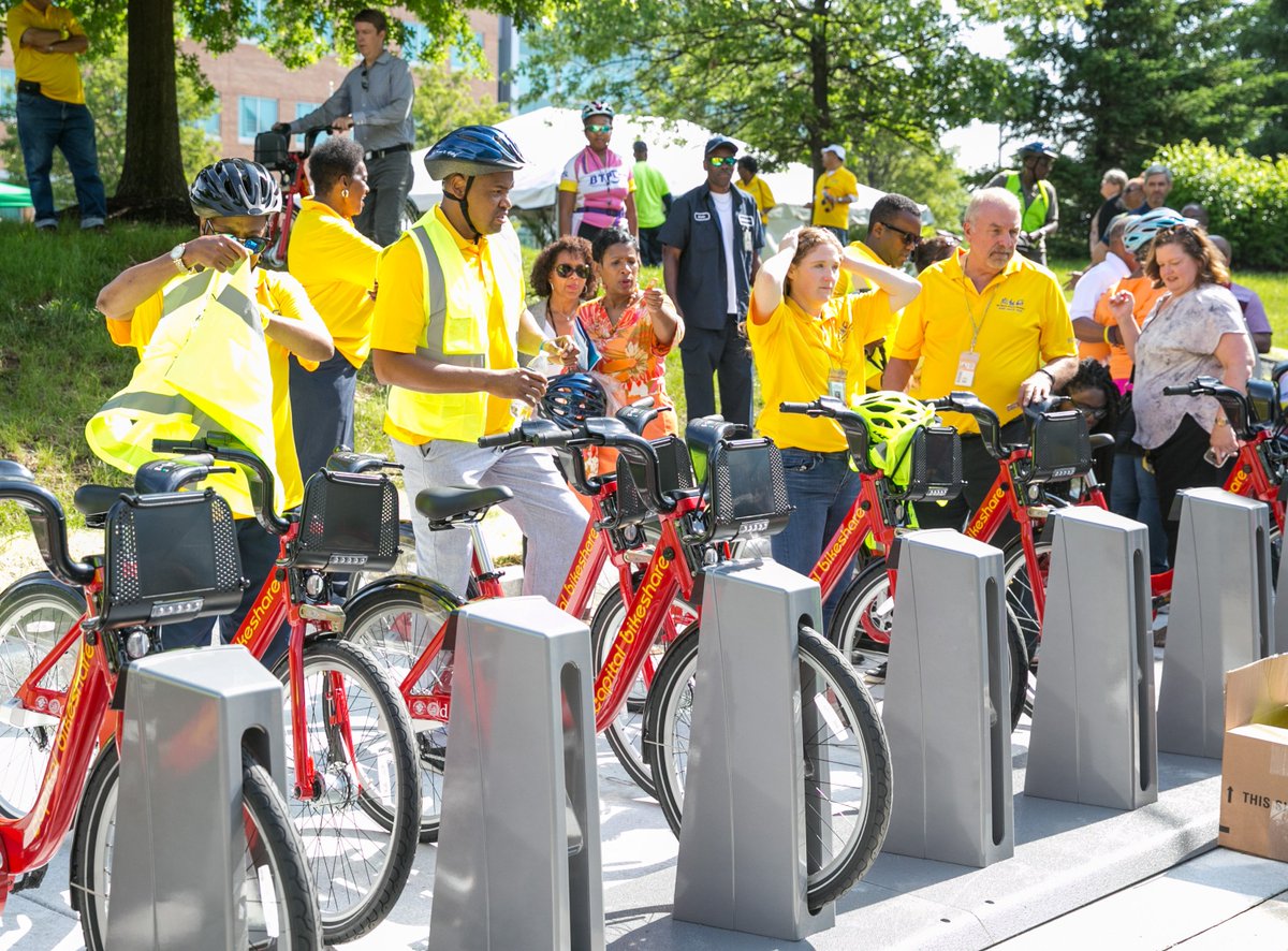 Prince George’s County and Park &amp; Planning employees, have you heard the news? With Capital Bikeshare’s Corporate Membership Program you’re eligible to get an annual membership for only $25! <a href="/bikeshare/">Capital Bikeshare</a> princegeorgescountymd.gov/DocumentCenter…

Photo: ENPPhotography