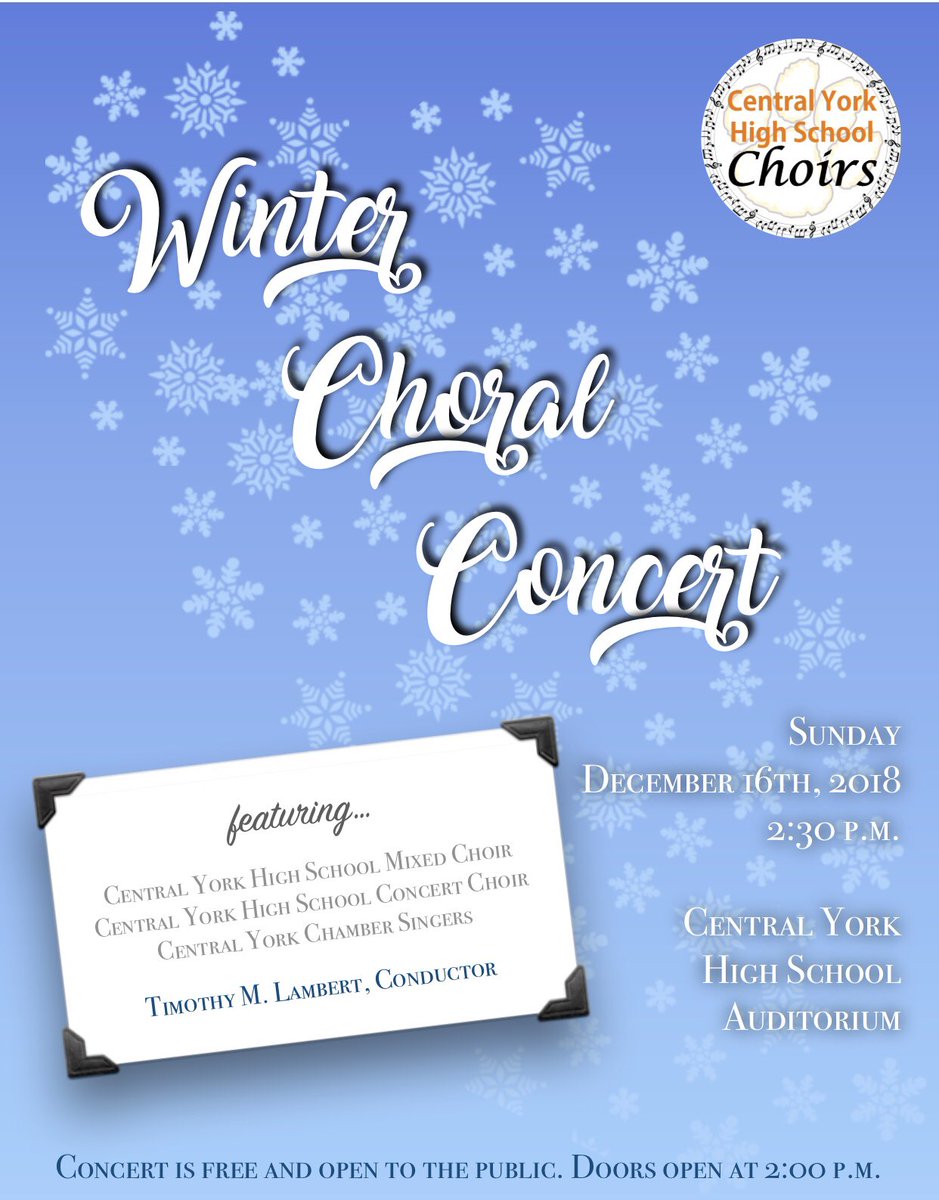 CYHS Choirs tweet media