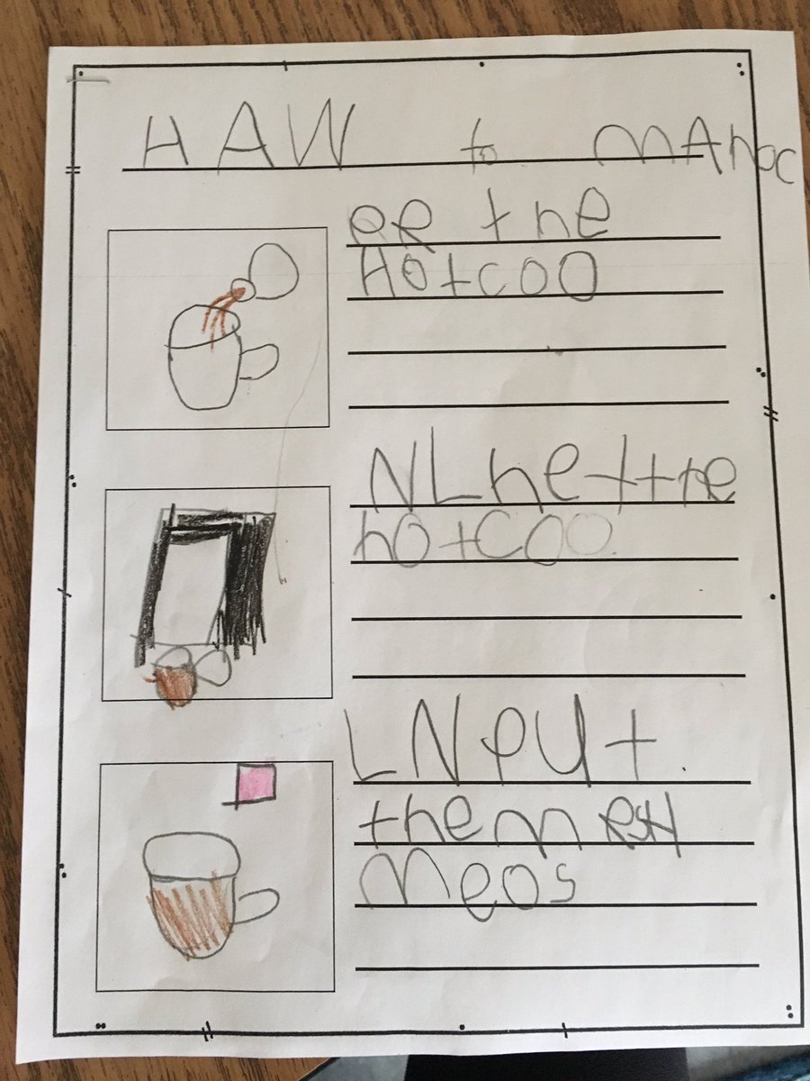 SheilaAnnNorris's tweet image. We can teach our friends how to do so many things! Check out our “How To” writing! @HillsmereESAACP #NoWorksheetNoProblem
