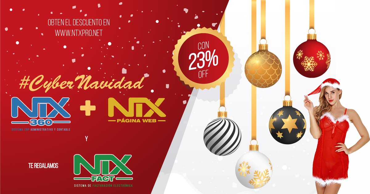 ntxpro's tweet photo. #CYBERNAVIDAD

¡Adquiere a S/.425.99 el SIstema ERP - Administrativo &amp; Contable + Servicio de Página Web y te REGALAMOS el Sistema de FACTURACIÓN ELECTRÓNICA!!! ¿Qué esperas? Registrate Aquií: https://t.co/7FrYRhQoyO

#ntxpro #cybernavidad #erp #paginaweb #facturacionelectronica https://t.co/4Cgt5b1ziO