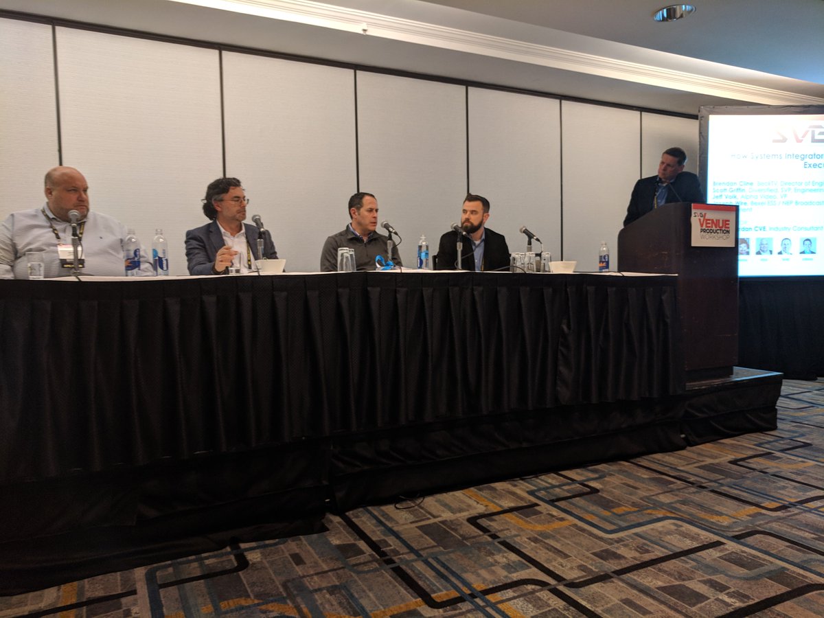 Beck_TV's tweet image. Our director of engineering, Brendan Cline, was on this SVG panel today along with other industry experts to discuss how decisions are made in the control-room design process. #SVGSummit @sportsvideo #controlroomdesign