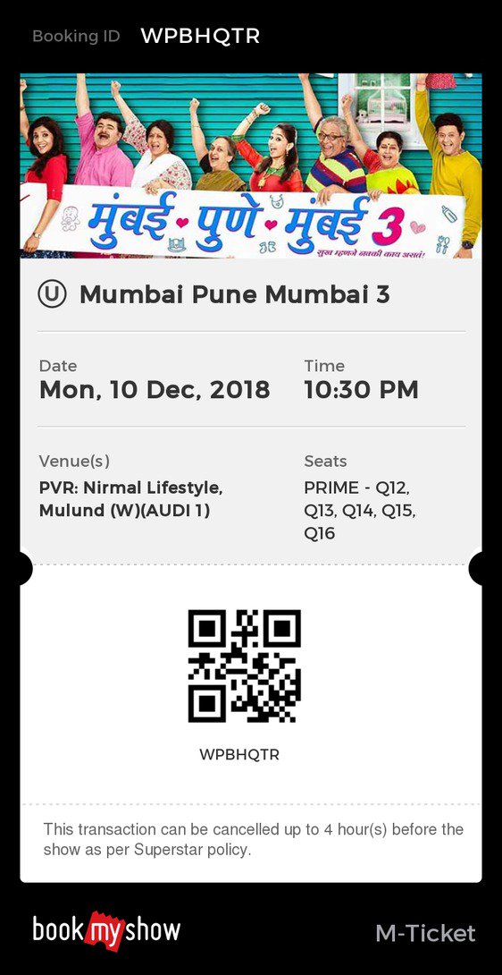 siddheshschavan's tweet photo. Aaj punha Pahila #MPM3 second tym vt family dis tym :) @swwapniljoshi  n @muktabarve  apratim kaam :) :) WAITING for MPM4 ATA :) :) https://t.co/ZiwS6p2epw