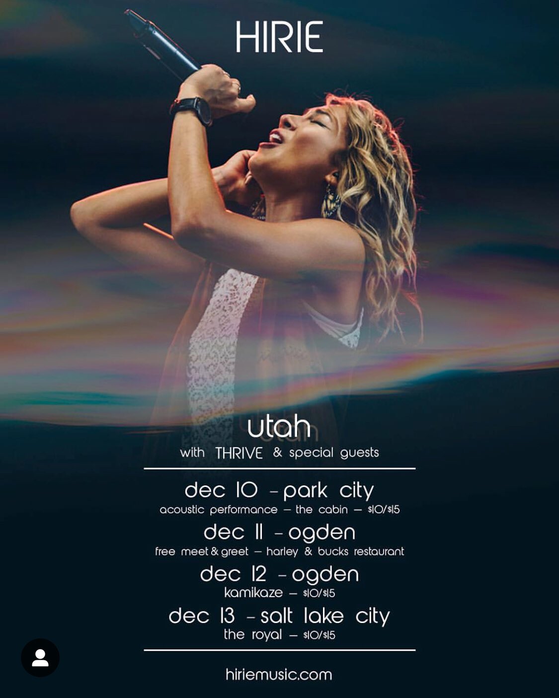Thrive The Band On Twitter Playing Utah W Hiriemusic This