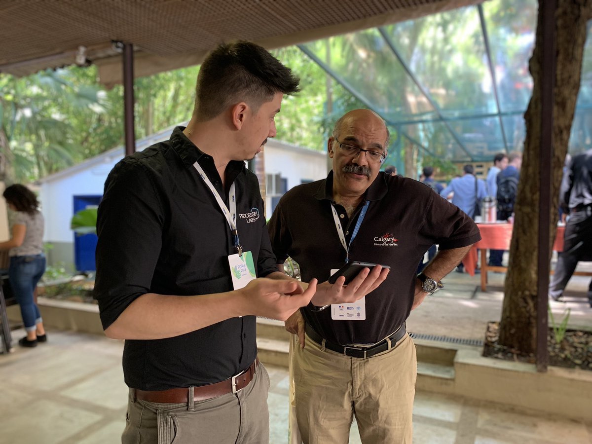ProcessimLabs's tweet photo. Estamos no POMS Rio de Janeiro! Visite nossa exposição e saiba mais sobre nossos simuladores. 🎓📲 #EdTech #Education #MobileSimulations #POMSRio2018 @PomsSociety https://t.co/7YSEUlTk3E