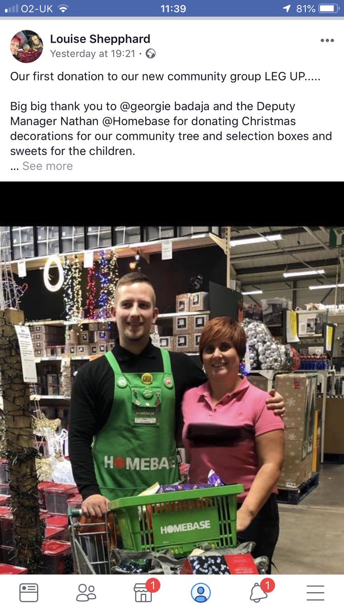 Louiseshepphard's tweet photo. Big big Thankyou to Newport Homebase for their kind donations to our community Christmas tree!! https://t.co/42pYBWmkHR