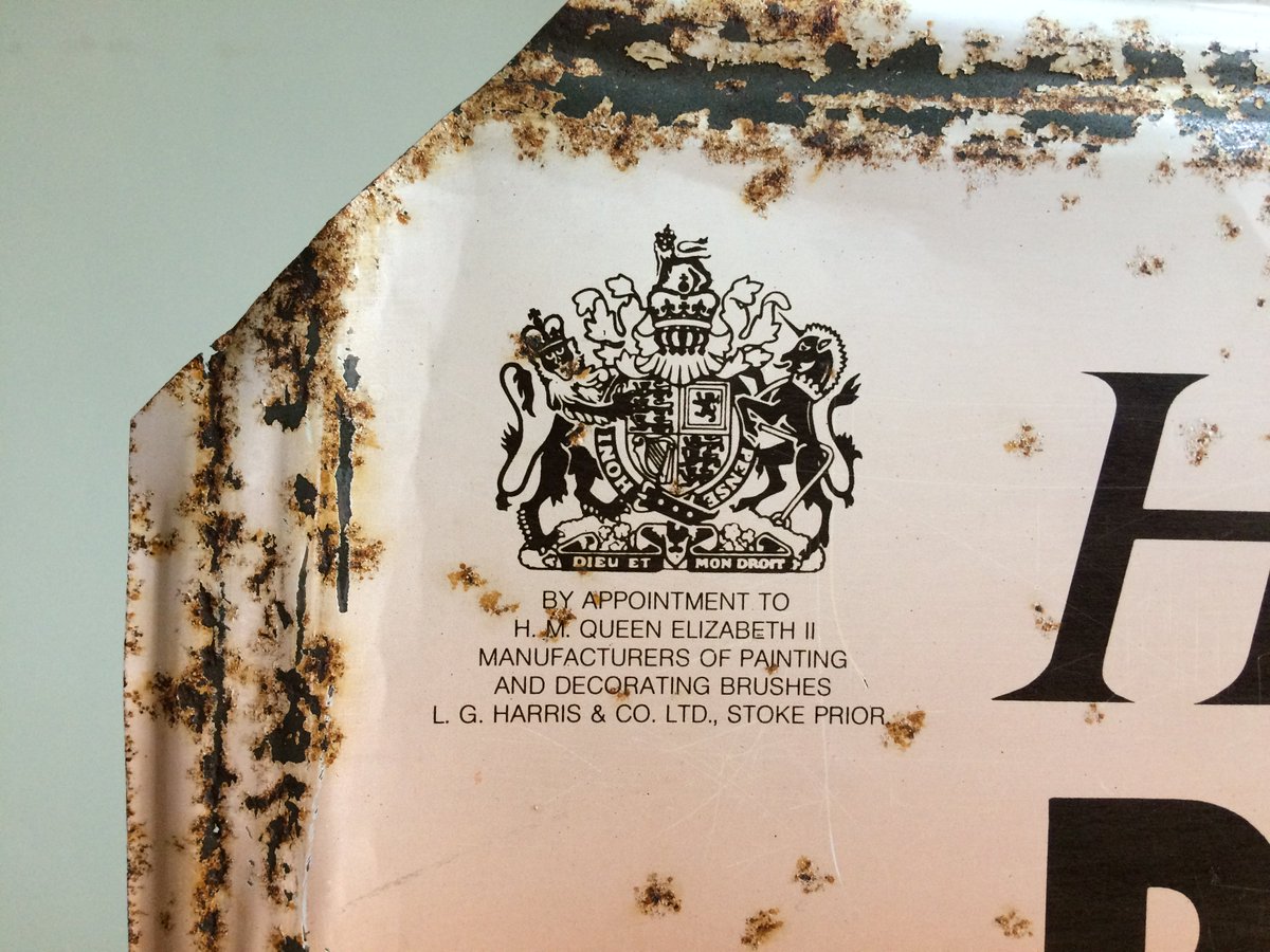 DanielsFayre's tweet image. ebay.co.uk/itm/2330413763… #Vintage #Harris #TASKMASTERS #Painters #Tools #Tin #Metal #Sign #Salvage #Patina #SalvageHunters #DanielsFayre #ebay