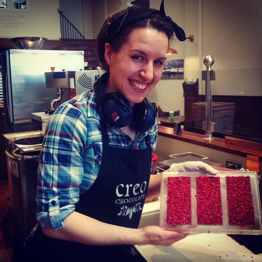 . <a href="/creochocolate/">creo chocolate</a> is hiring a full-time Chocolate Production Assistant ----> bit.ly/2QrqI7V   pdxjobs