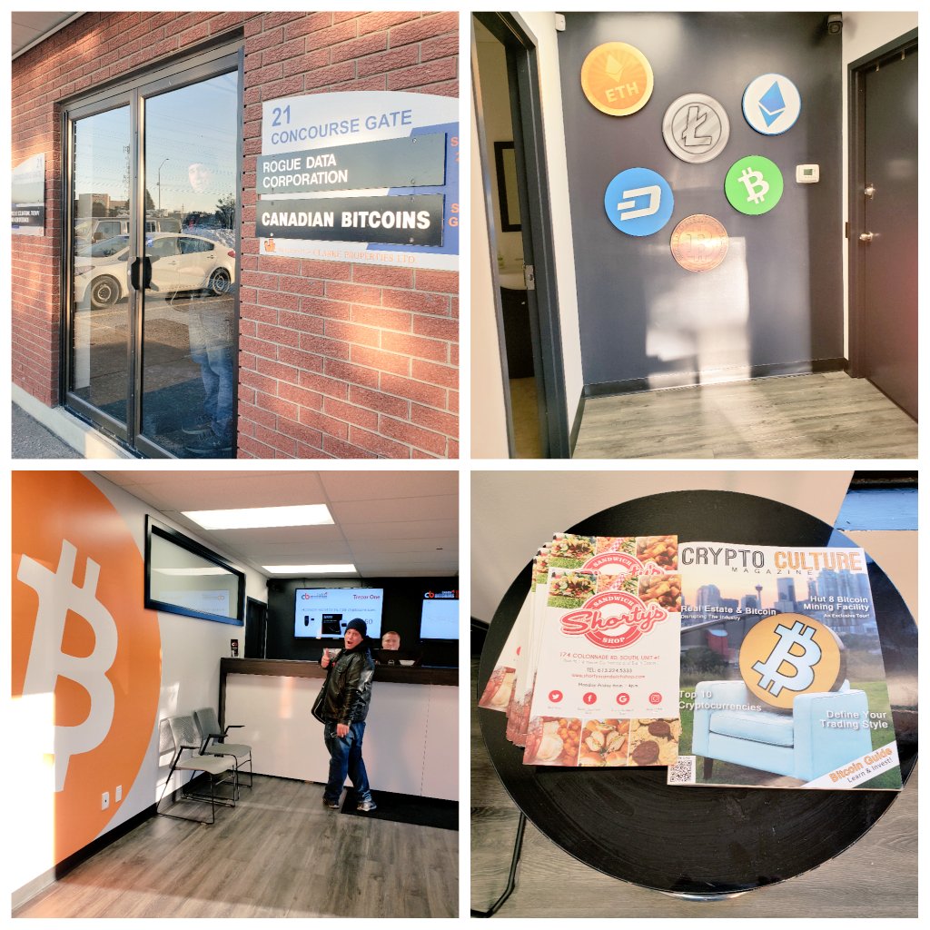 KennethBosak's tweet photo. Just visited @canadianbitcoin with @thecanadiannn &amp; @djmeatpopsicle of @justlearncrypto to pick up a @Trezor to giveaway at @SatoshisBall on 12/15 - 7pm at @TheCollabSpace 🎈

Also shout out to @CryptoCultureMg 📚 https://t.co/8nZyxZRmHd
