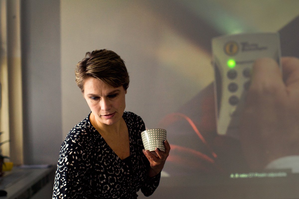 GrafickyDesign1's tweet photo. We are really honoured to host a great designer and truly amazing person @hansenrikke this week for the workshop about critical design.

Few shots from the first day: Rikke’s presentation, discussion and a hell of a lot of coffee. https://t.co/gFK5HBWlKL