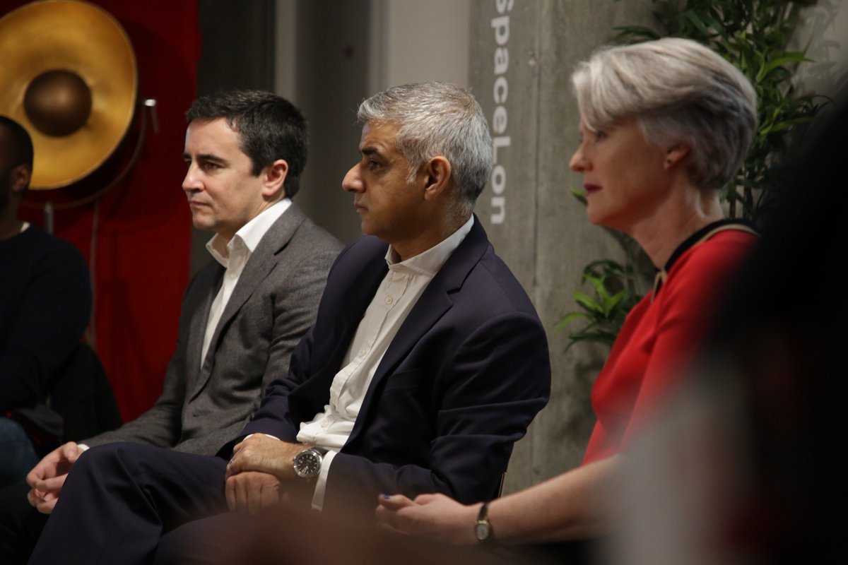 Today <a href="/YouTube/">YouTube</a> and the <a href="/MayorofLondon/">Mayor of London, Sadiq Khan</a> announced a new £600K grant to support charities <a href="/Redthreadyouth/">Redthread</a> and <a href="/Catch22/">Catch22</a> in their work to help young people use social media for good. #YouTubeSpaceLon