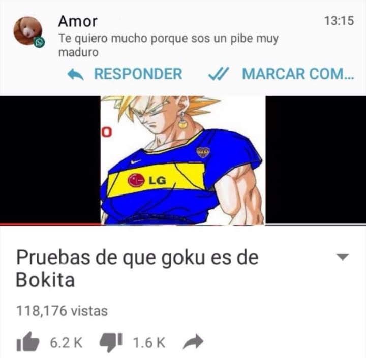 Resultado de imagen para PRUEBAS DE QUE GOKU ES DE BOKITA