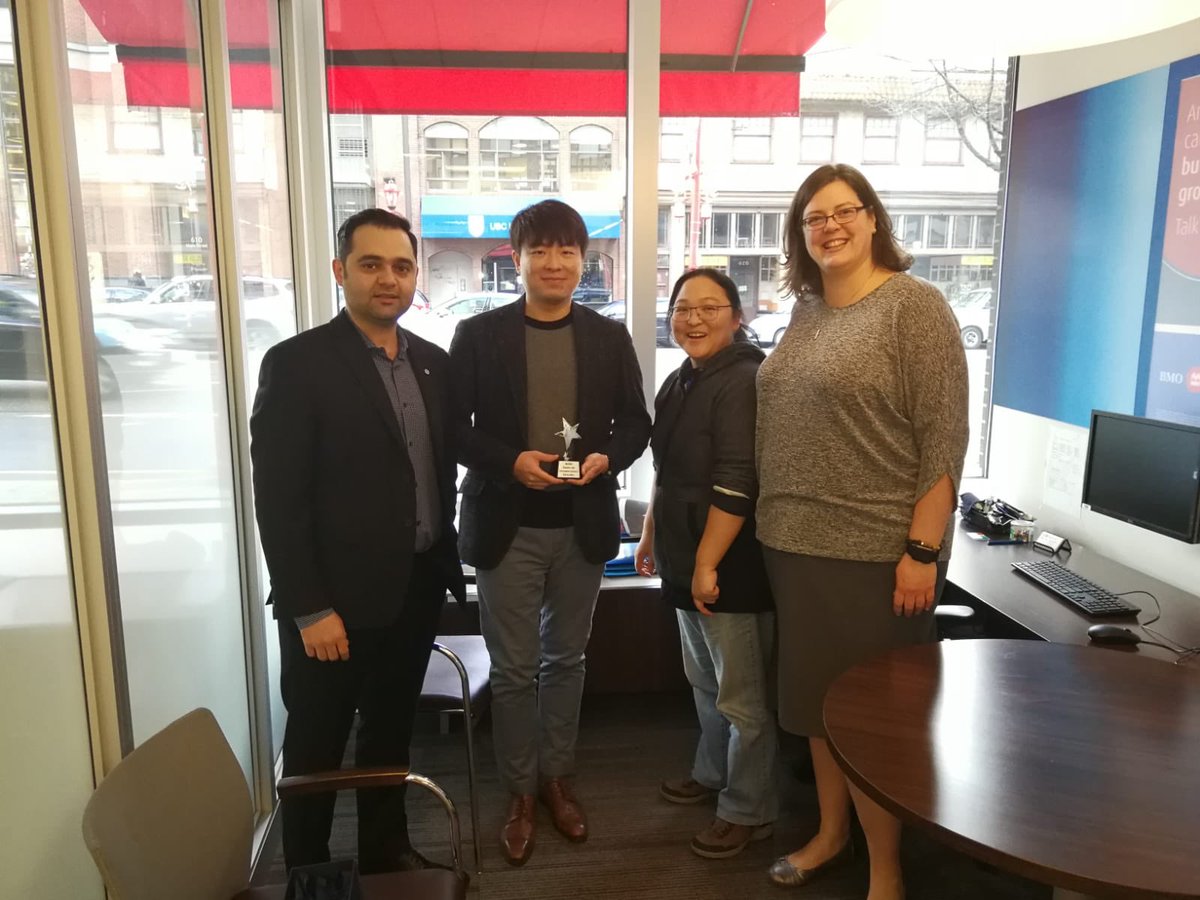 Congratulations Bo on being awarded the inaugural “NSVDT Award for Customer Loyalty Excellence”! 

Your customer story was nominated by your branch and then selected as the monthly winner in our market!

Well done taking proactive ownership with your clients. 🥇🏆

#NSVDT