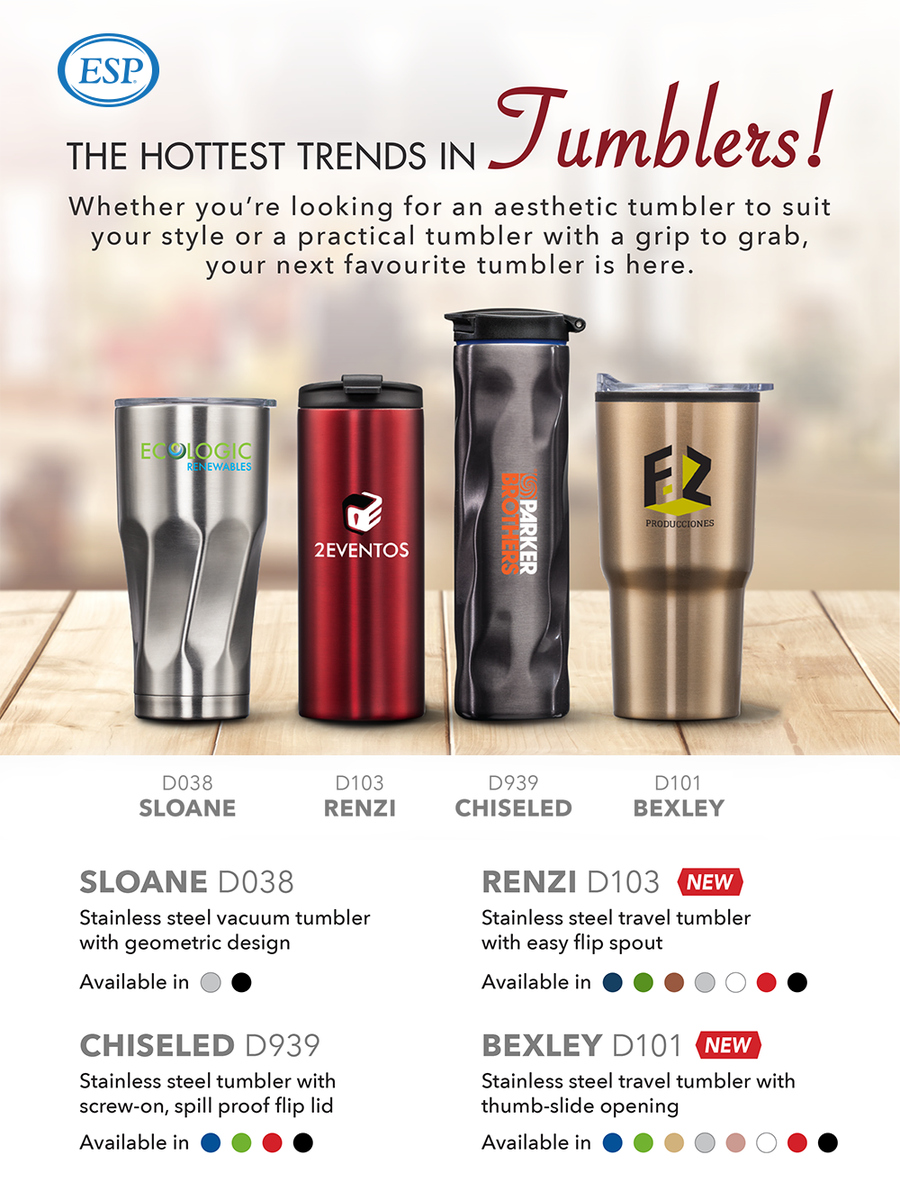 ESP_Promo's tweet photo. Don't wait on finding your favourite tumbler. Shop Drinkware now! https://t.co/2rovQUM647 https://t.co/2o17BcQnzI