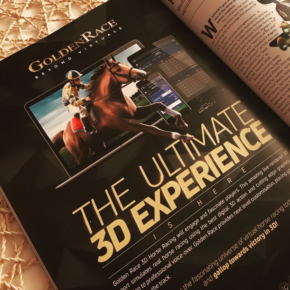 The new generation of virtual horse racing is coming... 👌🏻 #sportsbetting #bettingindustry #virtualsports #gambling #horseracing @goldenrace