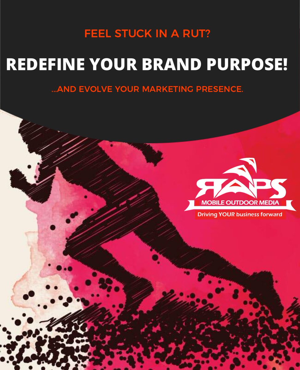 Never be afraid to pivot and redefine your brand purpose. #MotivationMonday