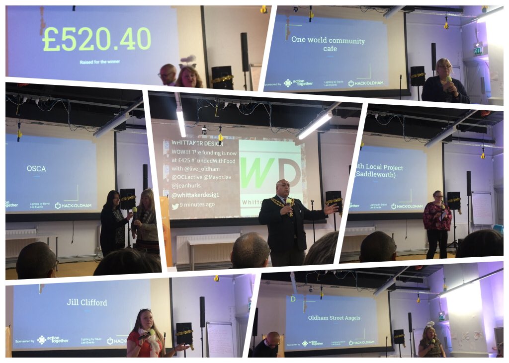 #OldhamHour

Had a great night last week at @HackOldham for the @fundedWithFood event, hosted by <a href="/Handyall/">Andy Hall</a> grub by @TRJFProject and the winner was <a href="/OldhamAngels/">Oldham Street Angels</a> !! 😀
Well done to all the others who pitched!