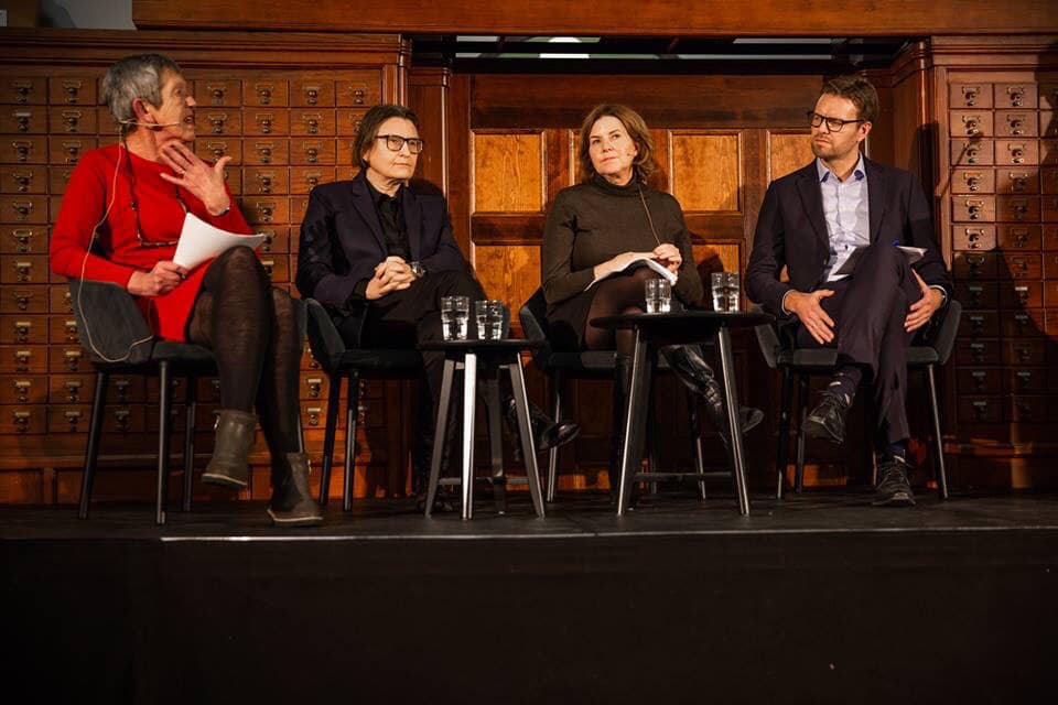 LDO (@mittombud) on Twitter photo I kveld markerte ombudet fredsprisen til Nadia Murad og Denis Mukwege, samt 70 års-dagen for verdenserklæringen for menneskerettigheter, med å diskutere innsatsen mot vold og overgrep hos @NIM_Norge med blant andre <a href="/Krisesenter/">Krisesentersekretariatet</a>. Foto: NIM I kveld markerte ombudet fredsprisen til Nadia Murad og Denis Mukwege, samt 70 års-dagen for verdenserklæringen for menneskerettigheter, med å diskutere innsatsen mot vold og overgrep hos @NIM_Norge med blant andre <a href="/Krisesenter/">Krisesentersekretariatet</a>. Foto: NIM