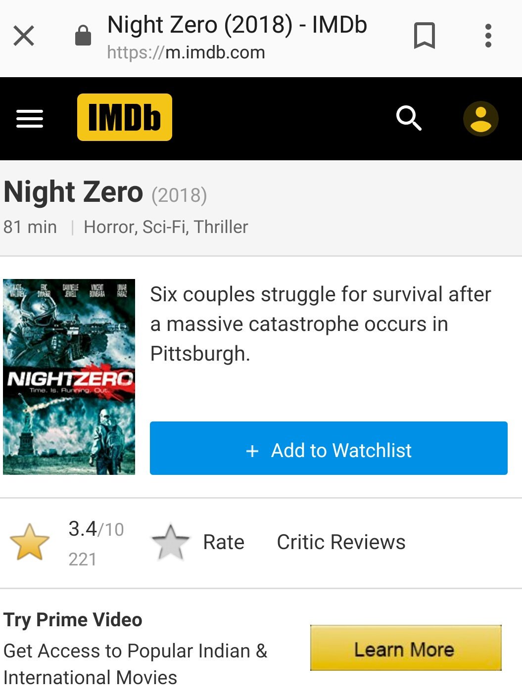 Zero (2018) - IMDb