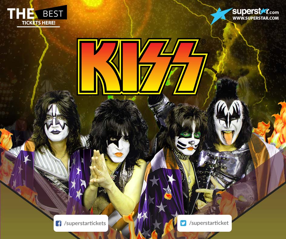 Now's the time to grab your tickets to see #Kiss  #EndoftheRoad #WorldTour2019 your best chances of getting the seats you want.
bit.ly/Get-Info-Here
#Superstar #BeaSuperstar #Concert #Theater #Sport