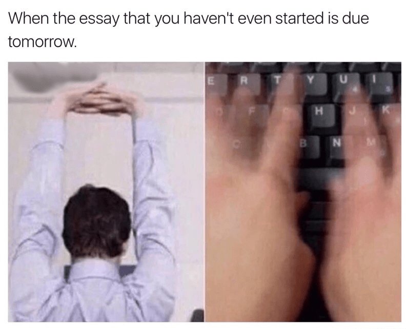 NSCS's tweet photo. Exam week is never fun, but at least we can all bond over the memes it produces. https://t.co/chC6eBwYb2
.
.
#nscsnation #college #finals #exams #nscs #university #academicmemes https://t.co/gaHDyYiEC1